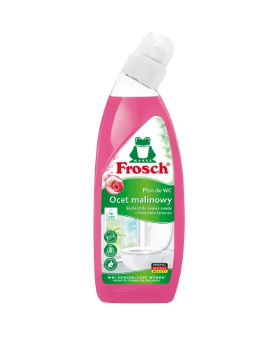 FROSCH 750ml Płyn do WC Ocet Malinowy