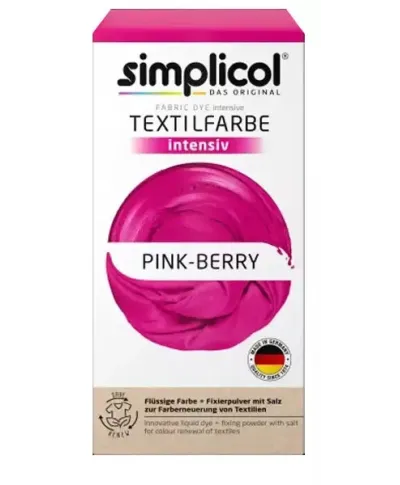 SIMPLICOL Barwnik do tkanin INTENSIV RÓŻ-JAGODOWY 560g