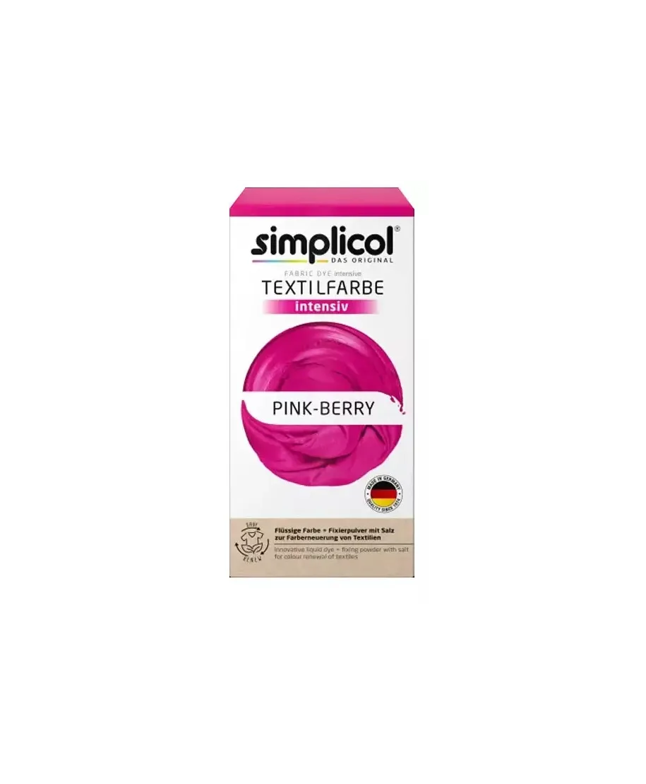 SIMPLICOL Barwnik do tkanin INTENSIV RÓŻ-JAGODOWY 560g