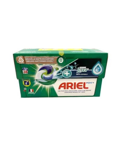 ARIEL kapsułki 3w1 38szt Touch of Lenor do prania 957,6g