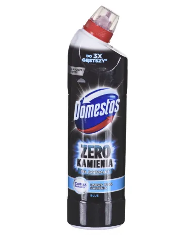 DOMESTOS ZERO Płyn do WC 750ml ZERO niebieski