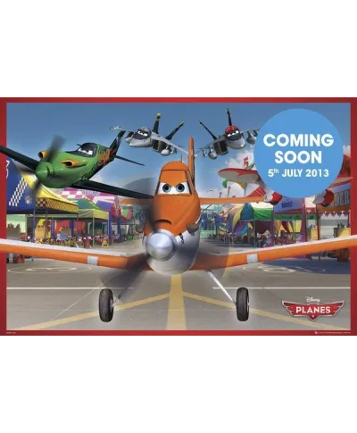 Samoloty Planes lotnisko - plakat