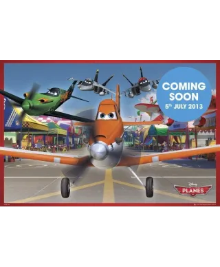 Samoloty Planes lotnisko - plakat