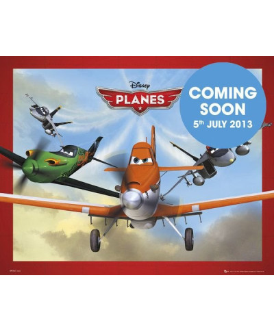 Samoloty Planes - plakat