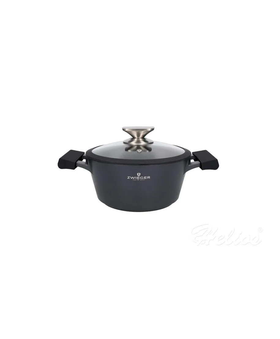 ZWIEGER BLACK STONE Garnek z pokrywką 20cm 2L