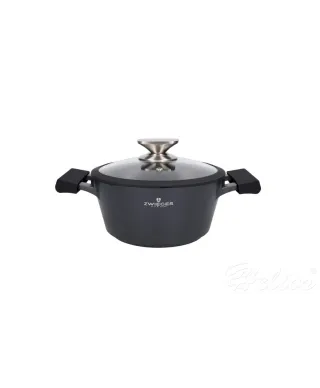 ZWIEGER BLACK STONE Garnek z pokrywką 20cm 2L