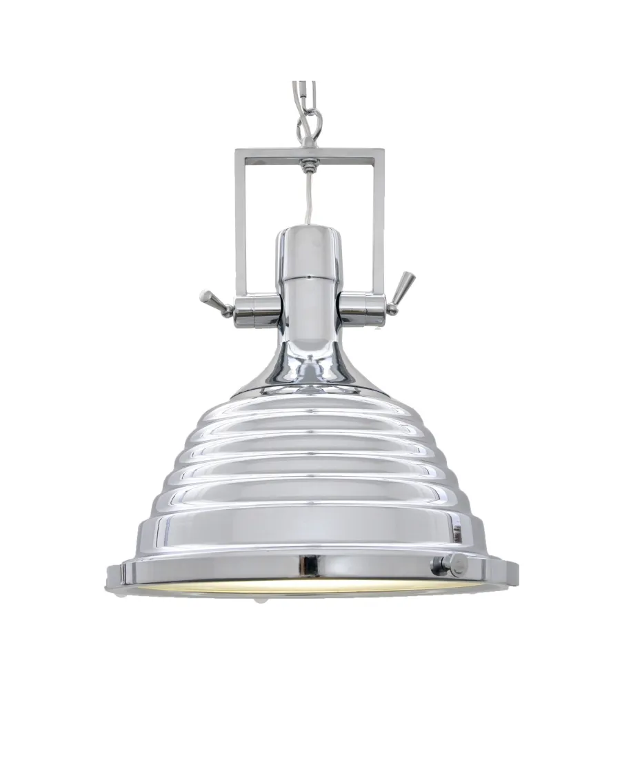 LAMPA WISZĄCA LOFT CHROMOWANA BRAGGI