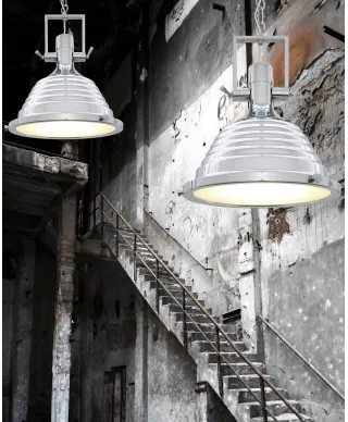 LAMPA WISZĄCA LOFT CHROMOWANA BRAGGI