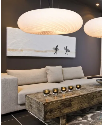 NOWOCZESNA LAMPA WISZĄCA MONARTE D48