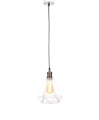 LAMPA WISZĄCA INDUSTRIALNA LOFT BIAŁA COBI