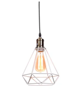 LAMPA WISZĄCA INDUSTRIALNA LOFT BIAŁA COBI