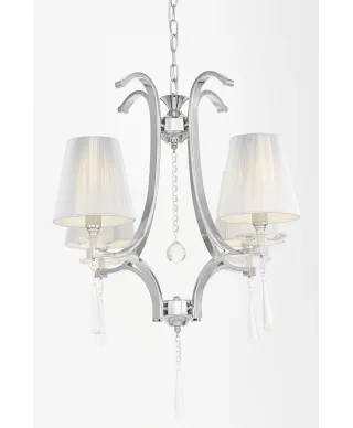 KLASYCZNY ŻYRANDOL KRYSZTAŁOWY VENISIA W4