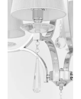 KLASYCZNY ŻYRANDOL KRYSZTAŁOWY VENISIA W4