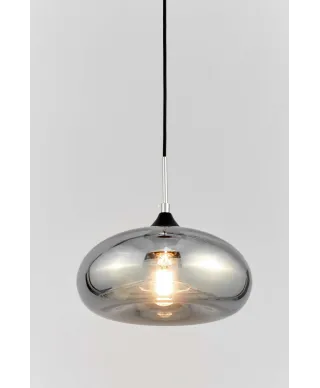 NOWOCZESNA LAMPA WISZĄCA SKANDYNAWSKA SZARA BROSSO D30