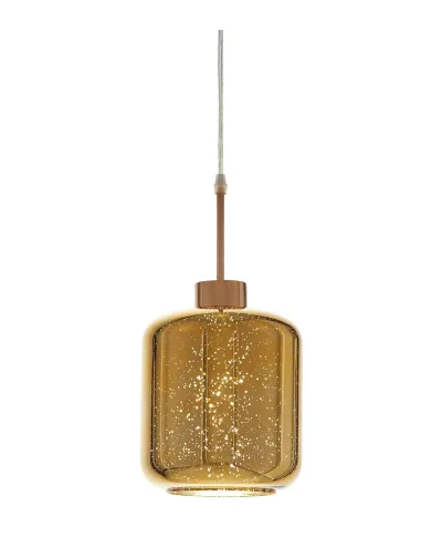 NOWOCZESNA LAMPA WISZĄCA ZWIS ZŁOTA ALACOSMO W1