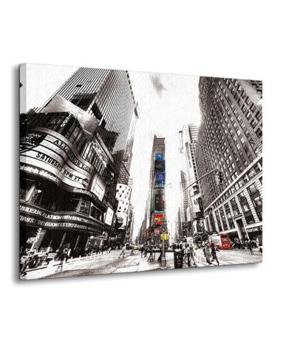 Times Square Vintage (New York) - Obraz na płótnie