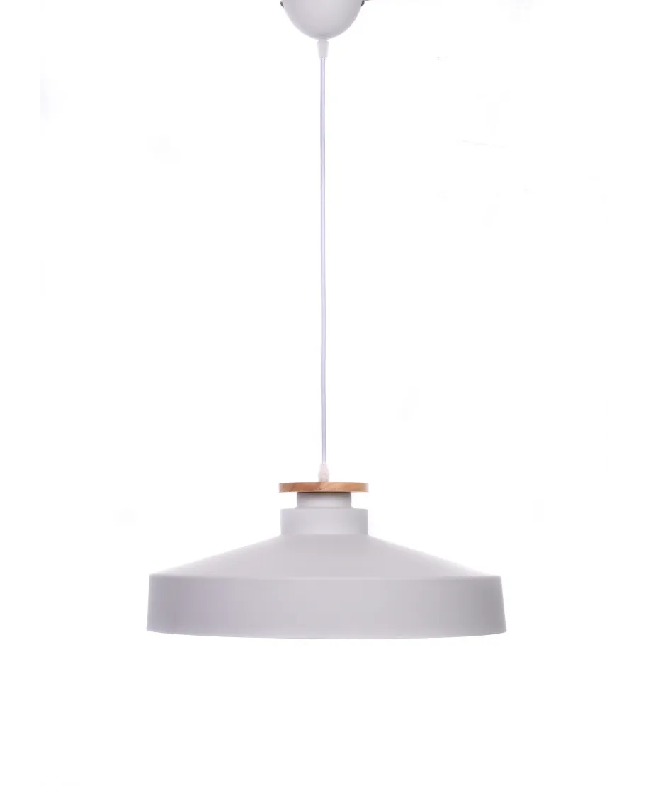 NOWOCZESNA LAMPA WISZĄCA BIAŁA LUDOR