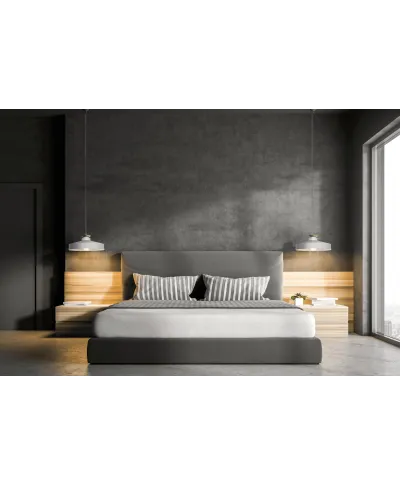 NOWOCZESNA LAMPA WISZĄCA BIAŁA LUDOR