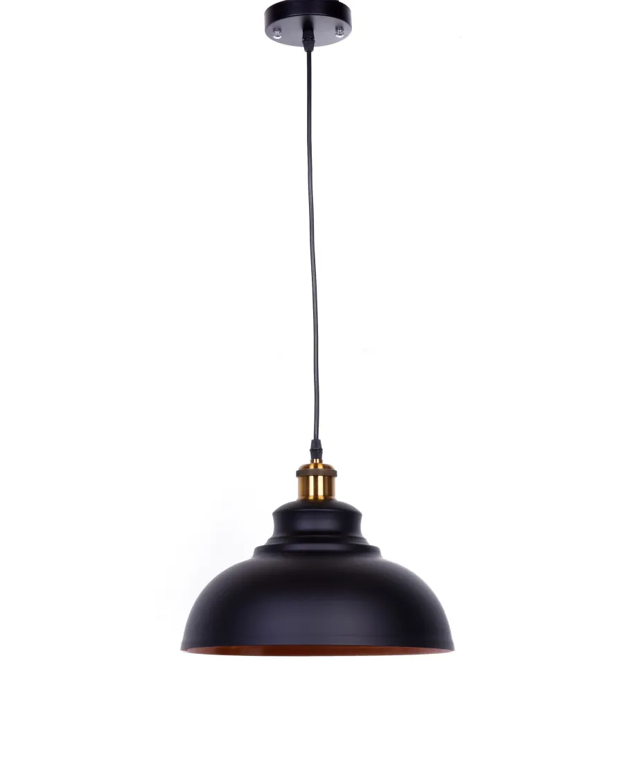 LAMPA WISZĄCA LOFT CZARNA BOGGI