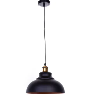 LAMPA WISZĄCA LOFT CZARNA BOGGI