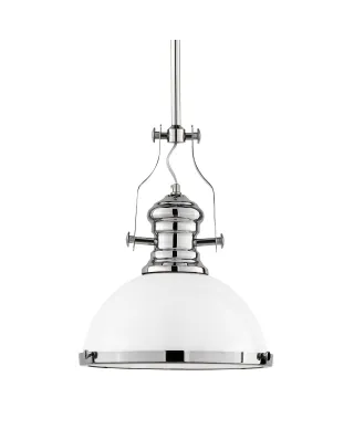 LAMPA WISZĄCA INDUSTRIALNA LOFT BIAŁA ETTORE