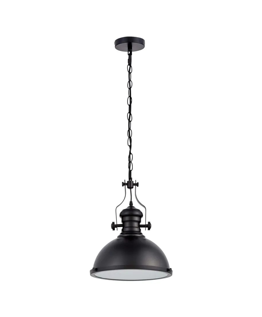 LAMPA WISZĄCA INDUSTRIALNA CZARNA ELIGIO W1