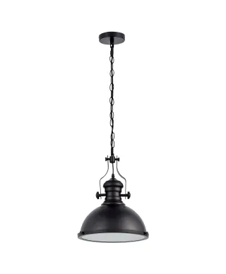 LAMPA WISZĄCA INDUSTRIALNA CZARNA ELIGIO W1