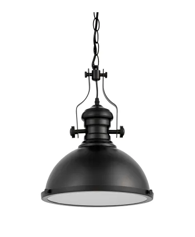 LAMPA WISZĄCA INDUSTRIALNA CZARNA ELIGIO W1