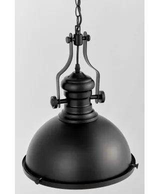 LAMPA WISZĄCA INDUSTRIALNA CZARNA ELIGIO W1