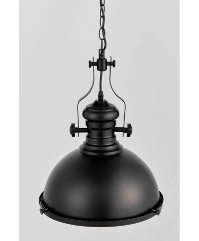 LAMPA WISZĄCA INDUSTRIALNA CZARNA ELIGIO W1