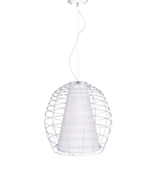 NOWOCZESNA LAMPA WISZĄCA BIAŁA BOLZANO