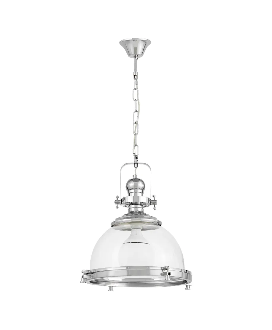 LAMPA WISZĄCA LOFT CHROMOWANA FALCO