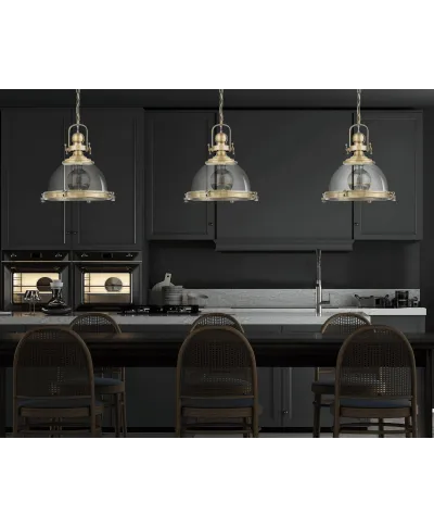 LAMPA WISZĄCA LOFT MOSIĘŻNA FALCO