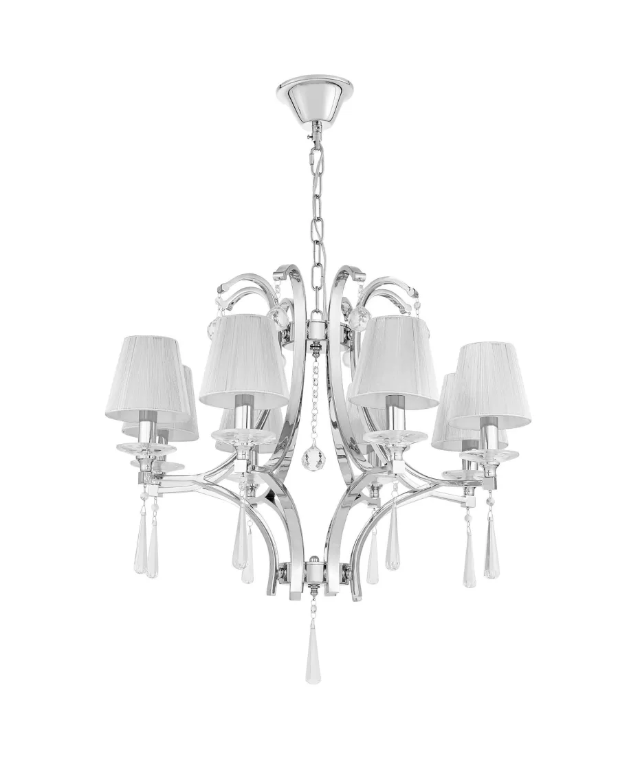 KLASYCZNY ŻYRANDOL KRYSZTAŁOWY VENISIA W8