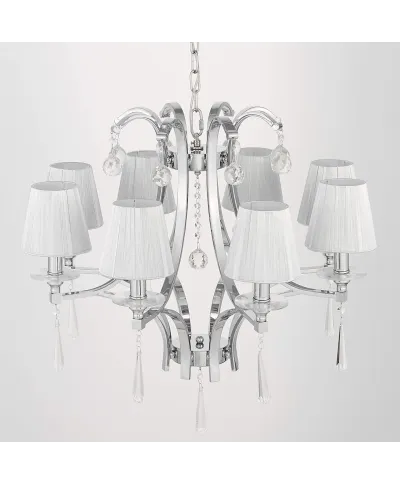 KLASYCZNY ŻYRANDOL KRYSZTAŁOWY VENISIA W8