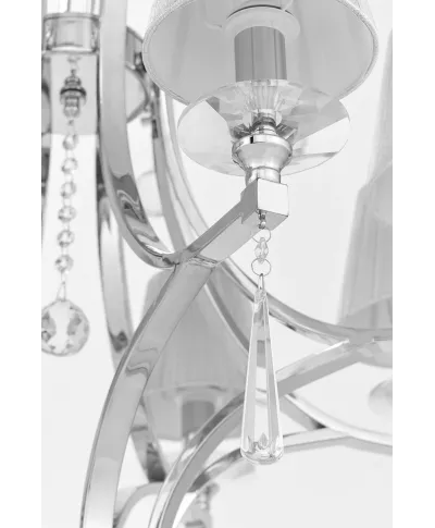 KLASYCZNY ŻYRANDOL KRYSZTAŁOWY VENISIA W8