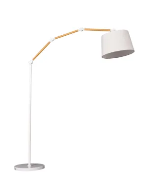 LAMPA STOJĄCA PODŁOGOWA KREMOWA CORSUS