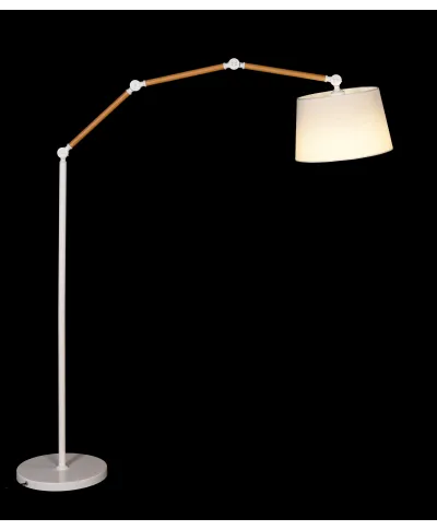 LAMPA STOJĄCA PODŁOGOWA KREMOWA CORSUS