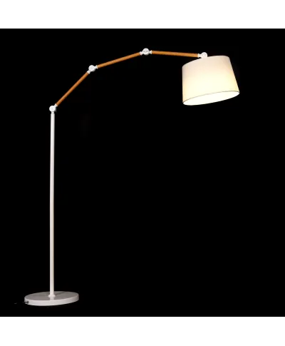 LAMPA STOJĄCA PODŁOGOWA KREMOWA CORSUS