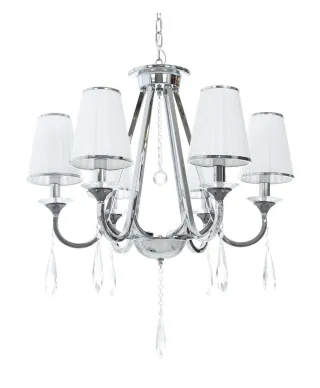 KLASYCZNY ŻYRANDOL KRYSZTAŁOWY MILESIA W6