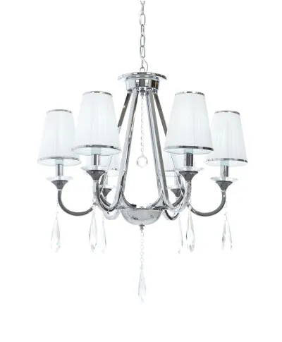 KLASYCZNY ŻYRANDOL KRYSZTAŁOWY MILESIA W6