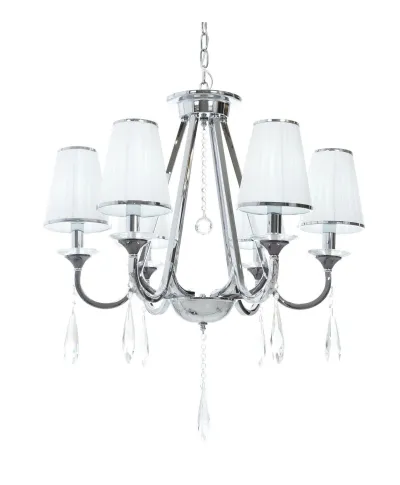 KLASYCZNY ŻYRANDOL KRYSZTAŁOWY MILESIA W6