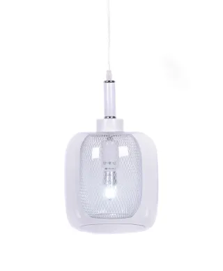 NOWOCZESNA LAMPA WISZĄCA BIAŁA BESSA