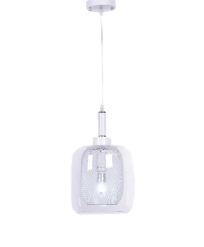 NOWOCZESNA LAMPA WISZĄCA BIAŁA BESSA