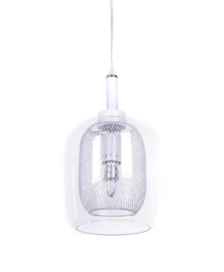 NOWOCZESNA LAMPA WISZĄCA BIAŁA BESSA