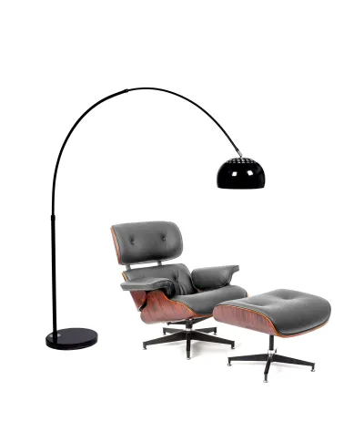 LAMPA STOJĄCA PODŁOGOWA CZARNA AZURRO C1