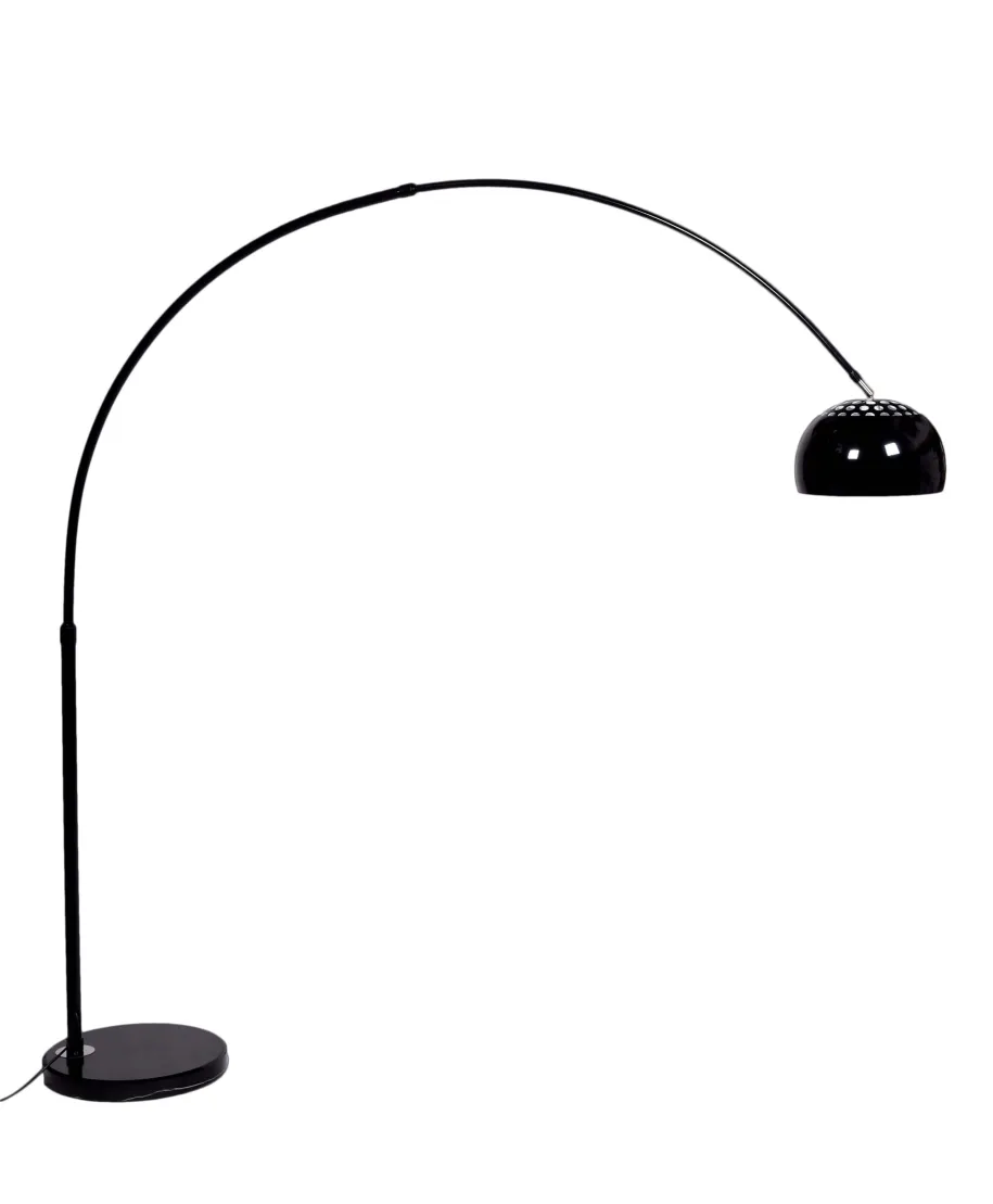 LAMPA STOJĄCA PODŁOGOWA CZARNA AZURRO B1