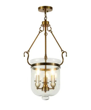 LAMPA WISZĄCA MOSIĘŻNA LEO