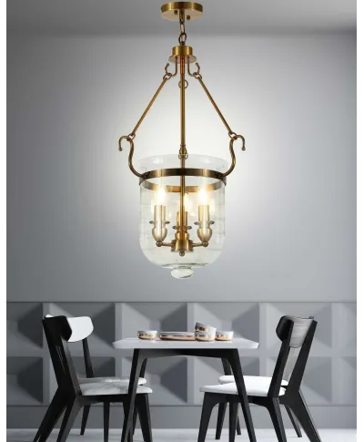 LAMPA WISZĄCA MOSIĘŻNA LEO