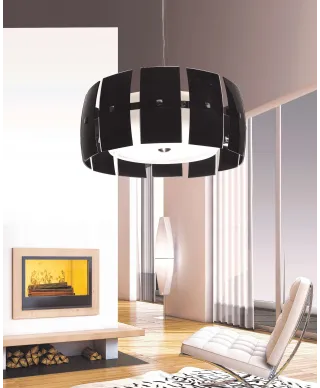 LAMPA WISZĄCA CZARNA OPTIMATIC W3